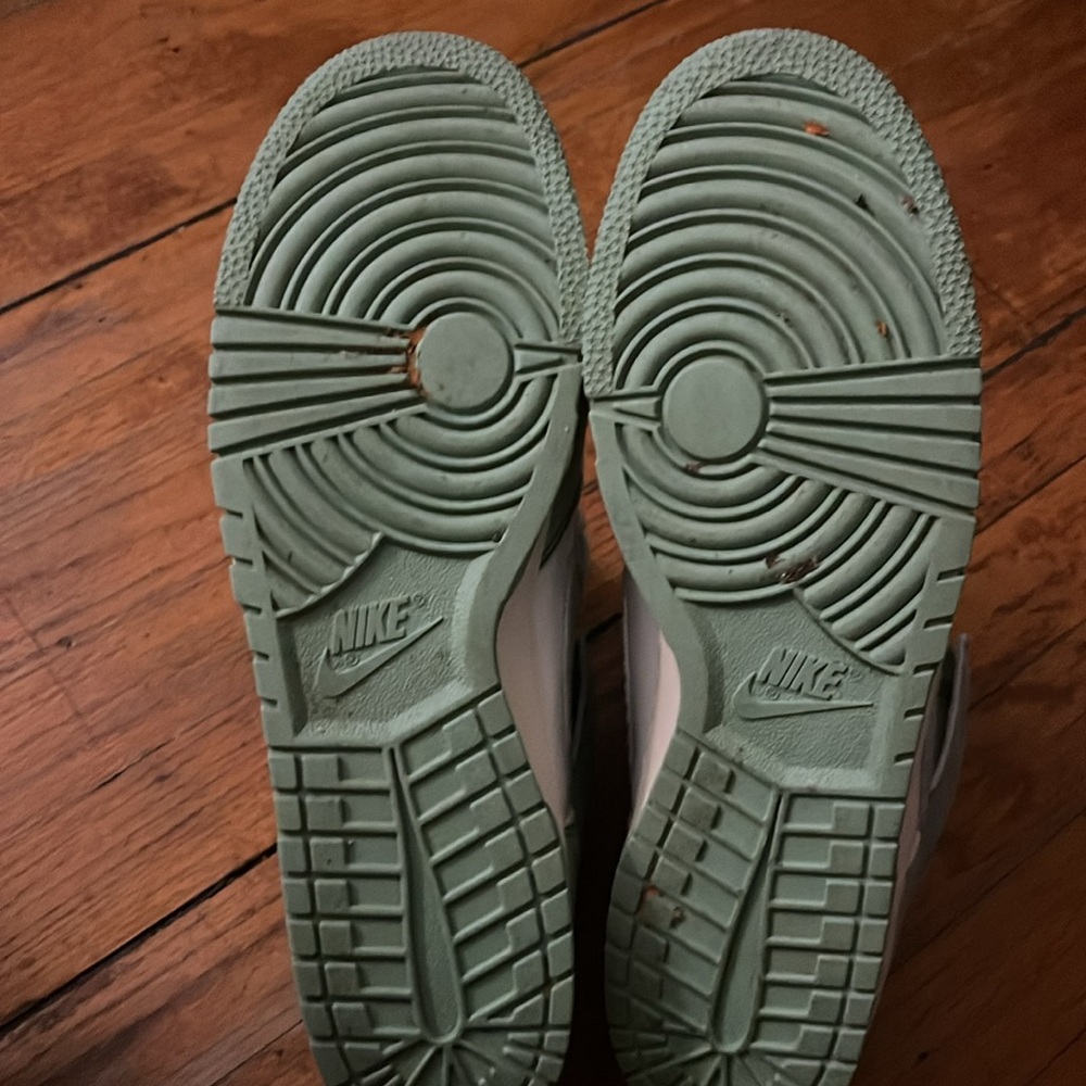 Green denim dunks - Picture 3 of 3